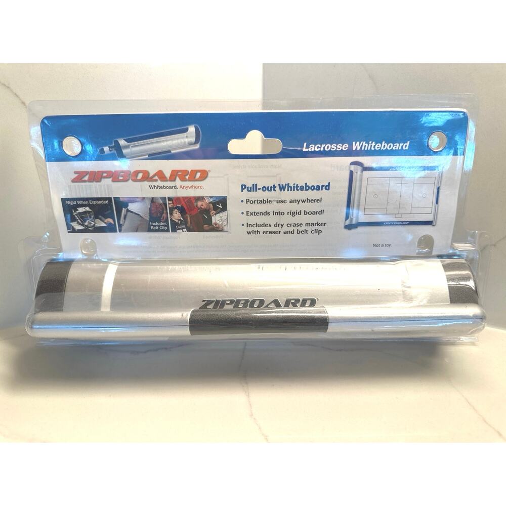 Lacrosse Whiteboard Clipboard NEW Coach Board Zipboard Retractable